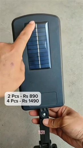 🌞 SOLAR STREET LIGHT 100W – Motion Sensor & Super Bright 💡 No Electricity Needed! Charges by Sun ☀️ ✅ Auto ON at Night ✅ Motion Sensor – Extra Bright when movement detected ✅ Waterproof & Durable for Outdoor Use ✅ Easy Installation 🔥 Special Offer 🔥 💥 2 pcs → Rs 890 💥 4 pcs → Rs 1490 👉 Limited Stock — Order Now! 📲 WhatsApp: 5923 7589 | Megashop.mu