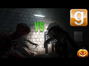 Stranger Things Demogorgon VS Skyrim Werewolves Nextbot Horror Fight Garry's Mod