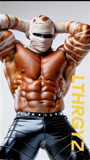 🎃 X #muscle #men #leather #bodybuilder #dance #hunks #handsome #ai #aiart #fyp #viralvideo #viral