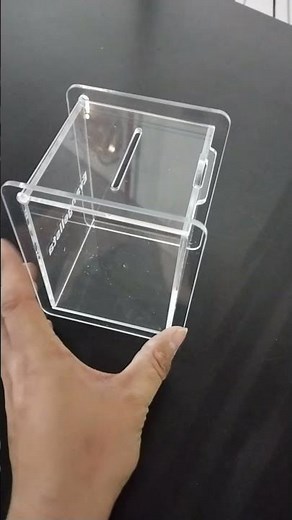 acrylic storage box