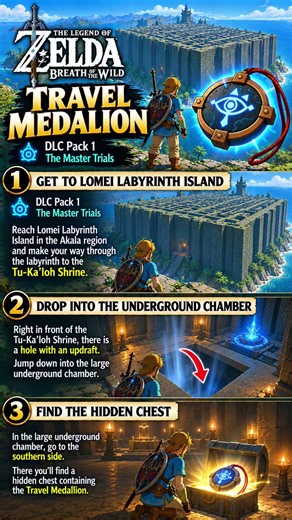 Travel Medallion – How to Get It in BOTW! 🧭