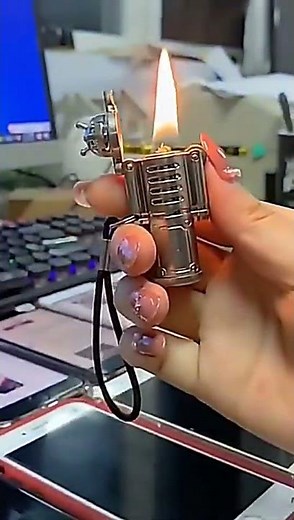 Alien Retro Kerosine Lighter — стильный мужской аксессуар #керосиноваязажигалка