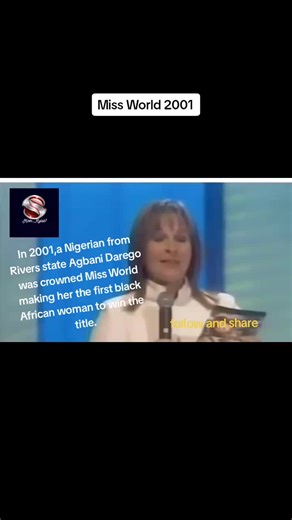 Agbani Darego: First Black African Miss World 2001
