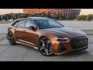 2022 Audi RS6 Avant With Ipanema Brown Paint Introducing