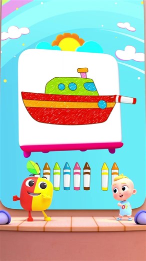 Apples And Bananas Kids Song, Preschool Nursery Rhymes, Kids Entertainment #shorts #preschool #viral