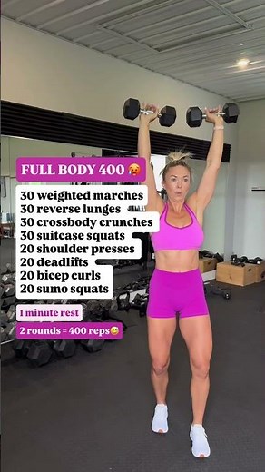 Full Body 400 Workout #fullbodyworkout