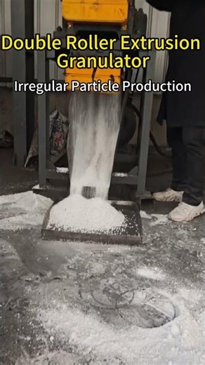 Double-roll extrusion granulator#fertilizer#granulator#machine#fertilizerMachine