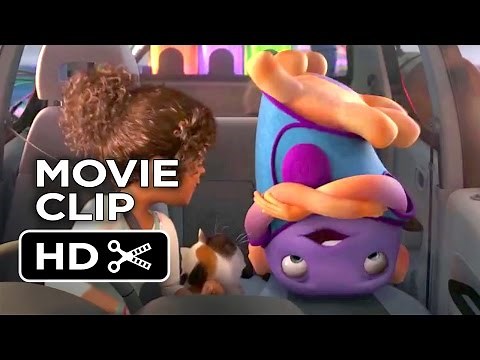 Home Movie CLIP - Uncontrollable Alien Dance (2015) - Jim Parsons, Rihanna Animated Movie HD