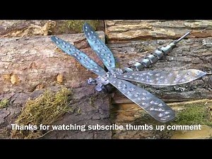 Metal Art Mig Welding Dragonfly How To