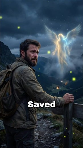 The Angel Who Saved a Lost Traveler 😱😇#bible #angel #god #christianquotes #