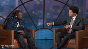 111K views · 3.5K reactions | "What would you do differently, and why?" "Condoms." T-Pain on embracing baby steps and rebuilding. Full interview: https://www.youtube.com/watch?v=oJk1fLTGyoo | The Daily Show | Facebook