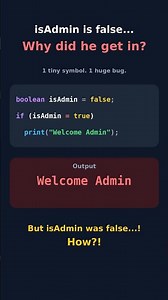 Why your if statement is broken 💀 #java #bug #coding