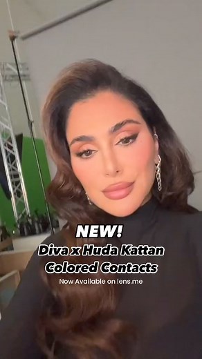 Diva Beton Huda Kattan Color Contact Lenses - Huda Beauty Colored...