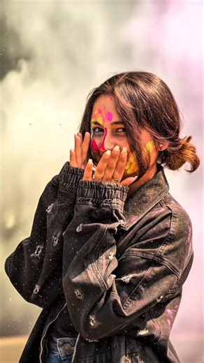 Holi Editing Tutorial 💥 | Instagram trending reels editing | capcut editing tutorial