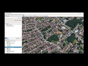 Camadas de informações do Google Earth Pro