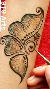 3 Easy and Stylish Arabic Mehndi Design by 9T9 Arts #mehndi #designermehndi #simple #mehndidesign #mehandi #9T9arts | 9T9 Arts