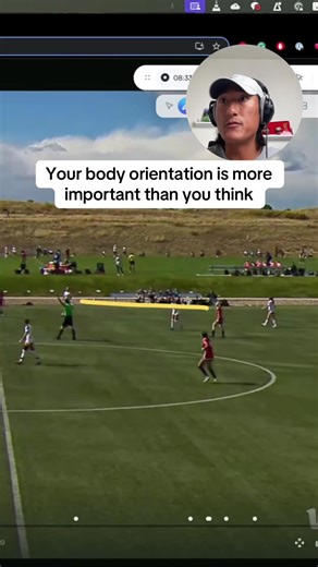 The Importance of Body Orientation in Soccer
