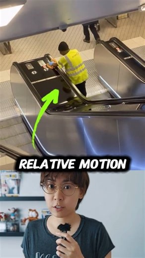 vt.physics on Instagram: "Relative motion refers to the concept that the motion of an object is always measured relative to a specific frame of reference. This means that the speed and direction of an object can appear different depending on the observer's perspective. For example, if you're sitting on a train and another train passes by, the second train might appear to move faster or slower depending on how fast your train is moving. From the perspective of someone standing still on the ground