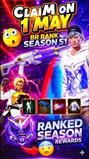 Free Fire New BR Rank Season Free Rewards😱🔥| Free Fire New Rank Season Free Rewards | Free Fire
