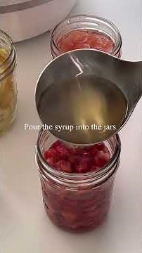 DIY Fruit Syrups: No-Boil Canning with Cuchen