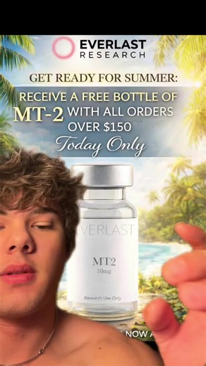 @everlastresearch code “rice” to redeem!! #pep #mt2 #tan #tanning #summer