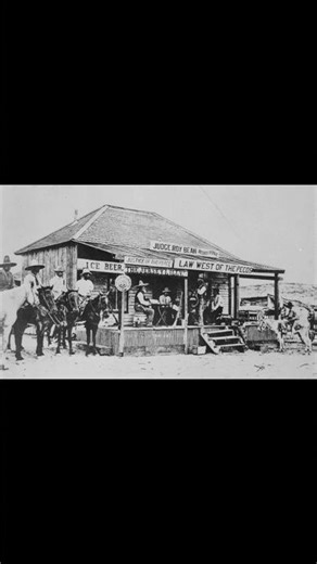 The "Hanging Judge" Justice Roy Bean #oldwest #texas