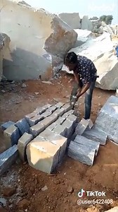 breaking stone | Like Video