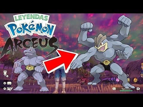 Leyendas Pokémon Arceus: Cómo evolucionar a Machoke en Machamp!
