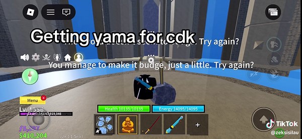 Yama Showcase and Tushita Quest Guide in Blox Fruits