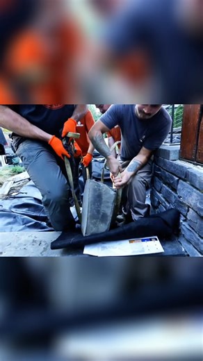 Mongolian Basalt Column Transformation Check out the full video in the link below . . Link: https://youtu.be/aWZ0dCDVL-E | Brookside Landscape and Design