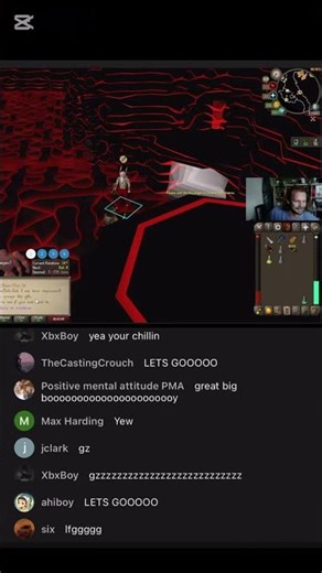 I defeated JAD for the first time! Super cool and a big milestone hit :) #Jad #gaming #osrs