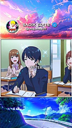 After Rejected, Bro Cooked Her | Our dating story the experienced you #anime #animeedit