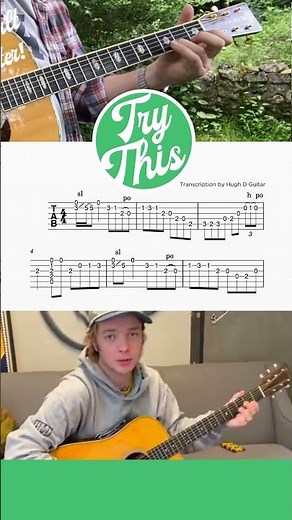 🎸 Billy Strings – Unknown Fiddle Tune (Do You Know it?) | Martin D‑28 Demo | Try This + Slow Tab 🟩