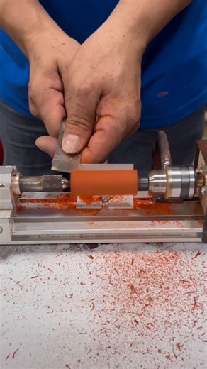 Got myself a mini lathe and now I can make my own toys!From a piece of wood to a bead, here's the