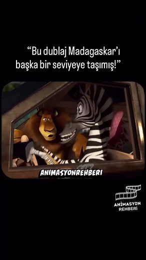Deniz on Instagram: "En güzel animasyon önerileri için sayfamı ( @animasy0nrehberi ) takip etmeyi unutmayın. 🎯 “Madagaskar’a Türkçe dublaj öyle iyi yakışmış ki, karakterlerin mizahı ve enerjisi iki kat daha eğlenceli hale geliyor!” 🎥Madagaskar ⭐ IMDB Puanı: 6.9 🎬 Yapım Yılı: 2005 🎞️ Tür: Animasyon, Komedi, Macera 🏢 Yapım Şirketi: DreamWorks Animation 🎦 Konusu/Kısa Özet: New York Central Park Hayvanat Bahçesi’nde yaşayan aslan Alex, zebra Marty, zürafa Melman ve su aygırı Gloria, konforlu h