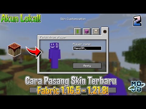 How to Install Skins on Fabric! Works on All Launchers 1.16.5 - 1.21.8!