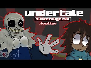 UNDERTALE SUBTERFUGE MIX (Visualizer) ‪@theofficialthing‬