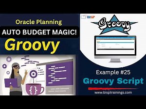 Groovy DataGridBuilder Budget Allocation | Oracle Groovy USE Cases | Planning Groovy Tutorial | BISP