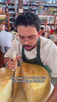 Queijo grana padano italiano 🤗🤩🤤 aproveita e se inscreve se curtiu o conteúdo em ! 🫡
