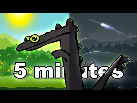 Toothless dancing for 5 minutes | Toothless Dance Meme