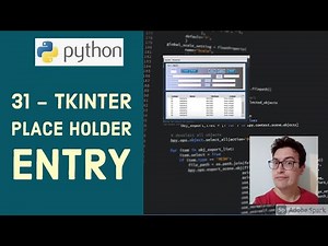 Curso tkinter - Aula 31 - Place Holder Entry - Python