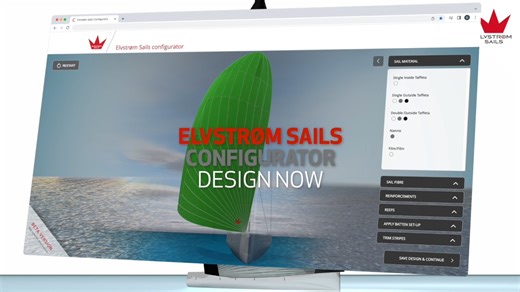4.7K views · 24 reactions | The idea of the Elvstrøm Sails Configurator is to make the process of selecting and buying a sail easier. It is your way to gather inspiration on sail types and materials for your mainsail, headsail or downwind sails and code sails. This is also where you find our Spi Design feature, where you can pick colours on spinnakers.  Try it here: https://sailconfigurator.elvstromsails.com/ | Elvstrøm Sails A/S | Facebook