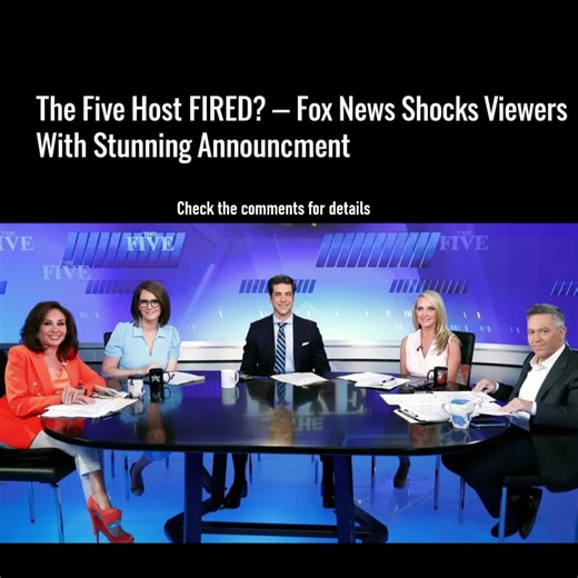 The Five Host FIRED? — Fox News Shocks Viewers With Stunning Announcement | US Veterans
