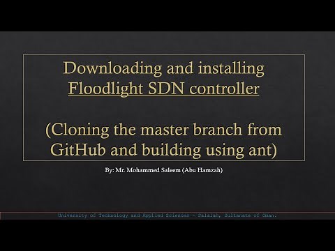 Floodlight SDN Controller Installation on Ubuntu 20.04 / Also run as docker conatainer.