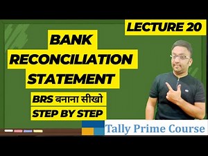 Bank Reconciliation Statements in Tally Prime | BRS in Tally