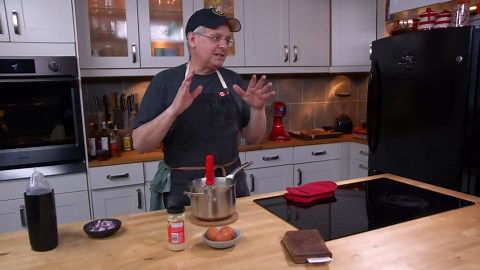 This 1777 potato pudding recipe was cooked under roasted meat