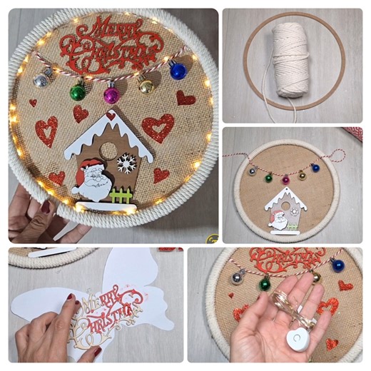 23K views · 74 reactions | Let's create another stunning design for New Year’s decoration! ✨ #DIYProjects #HolidayDecor #CraftIdeas #CreativeTouch #fblifestyle | Yeliz Craft | Facebook