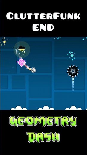 Clutterfunk End Is INSANE! #geometrydash #gdupdate #gd #deluxe12 #gaming #games #memes