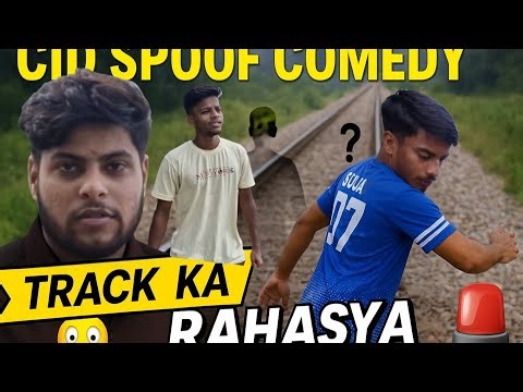 CId Comedy 😱 | Railway Track Ka Rahasya | Funny Video #hindicomedy #cid #funny