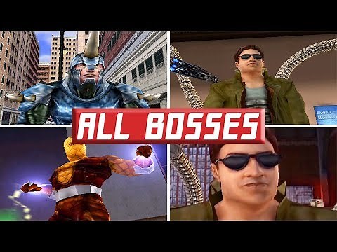 Spider-Man 2: (All Bosses)